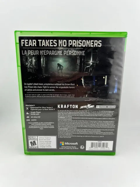 The Callisto Protocol Xbox Series XSERIES