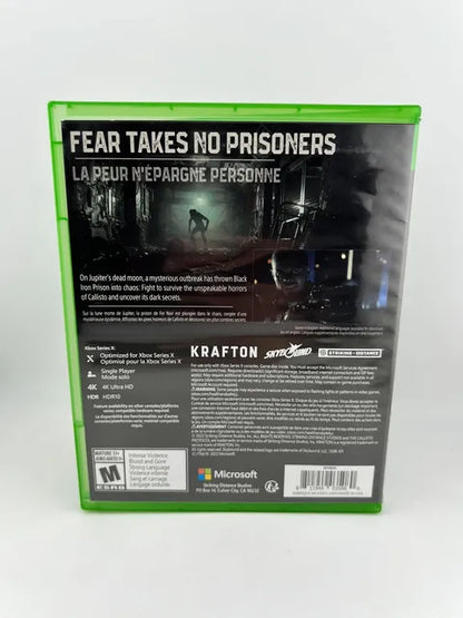 The Callisto Protocol Xbox Series XSERIES