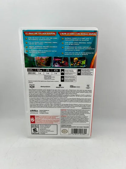 Crash Bandicoot 4: It's About Time Nintendo Switch