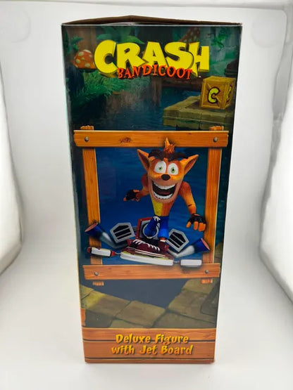 Figurine Crash Bandicoot Deluxe Action Figure with Jet Board NECA