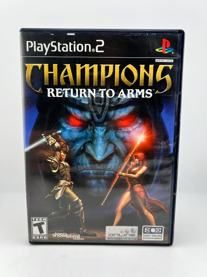 Champions Return to Arms Playstation 2 PS2