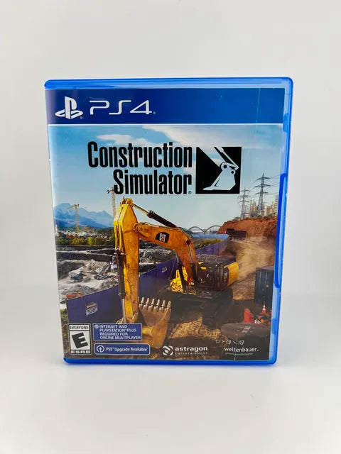 Construction Simulator Playstation 4 PS4