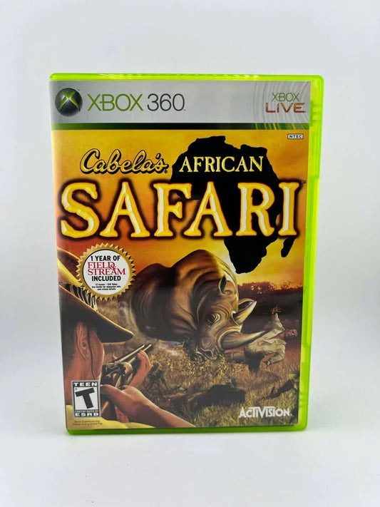 Cabela's African Safari Xbox 360 X360