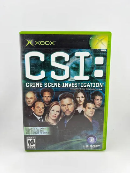 CSI Crime Scene Investigation Xbox