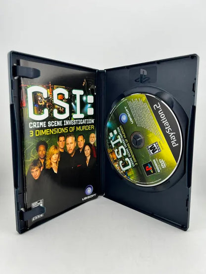 CSI 3 Dimensions of Murder Playstation 2 PS2