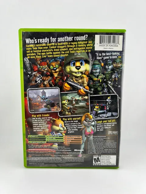 Conker Live and Reloaded Xbox