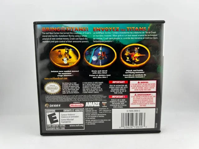 Crash of the Titans Nintendo DS