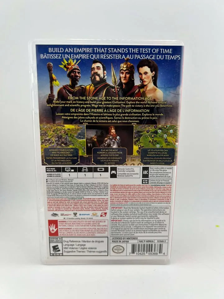 Sid Meier's Civilization VI 6 Nintendo Switch