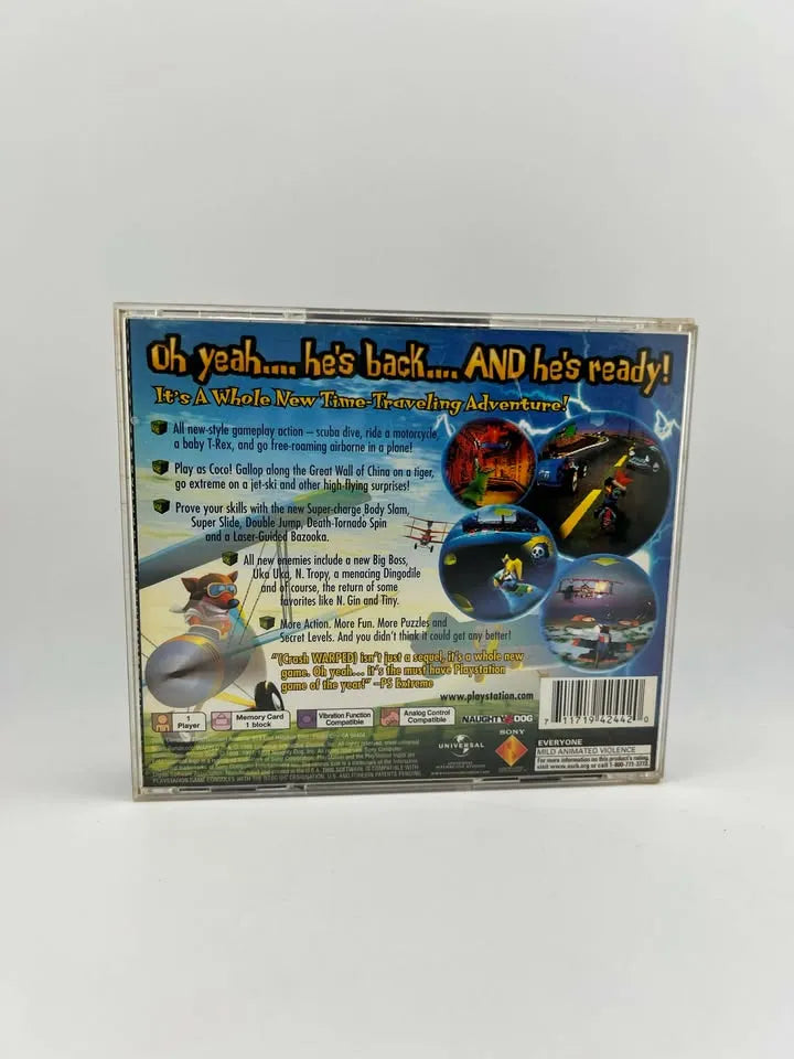 Crash Bandicoot 3 Warped Playstation PS1