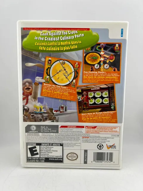 Cook Wars Nintendo WII