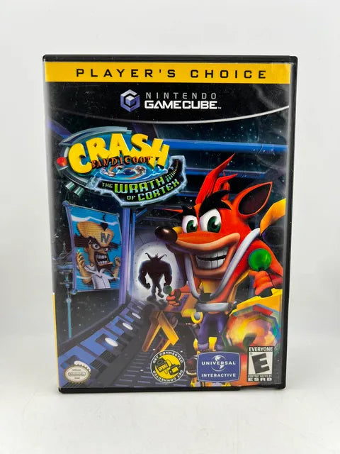 Crash Bandicoot The Wrath of Cortex Player's Choice Nintendo Gamecube NGC