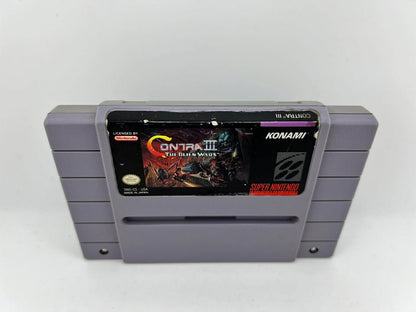 Contra III The Alien Wars Super Nintendo SNES