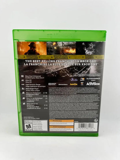 Call of Duty WWII Xbox One Xone