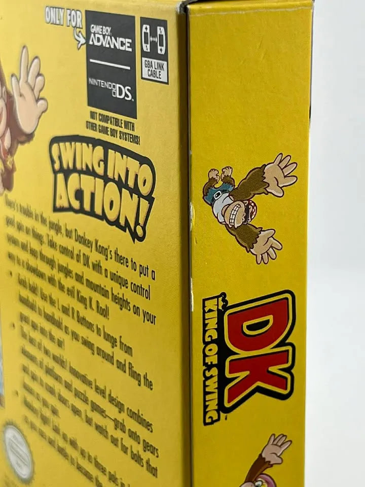 DK King of Swing Game Boy Advance GBA