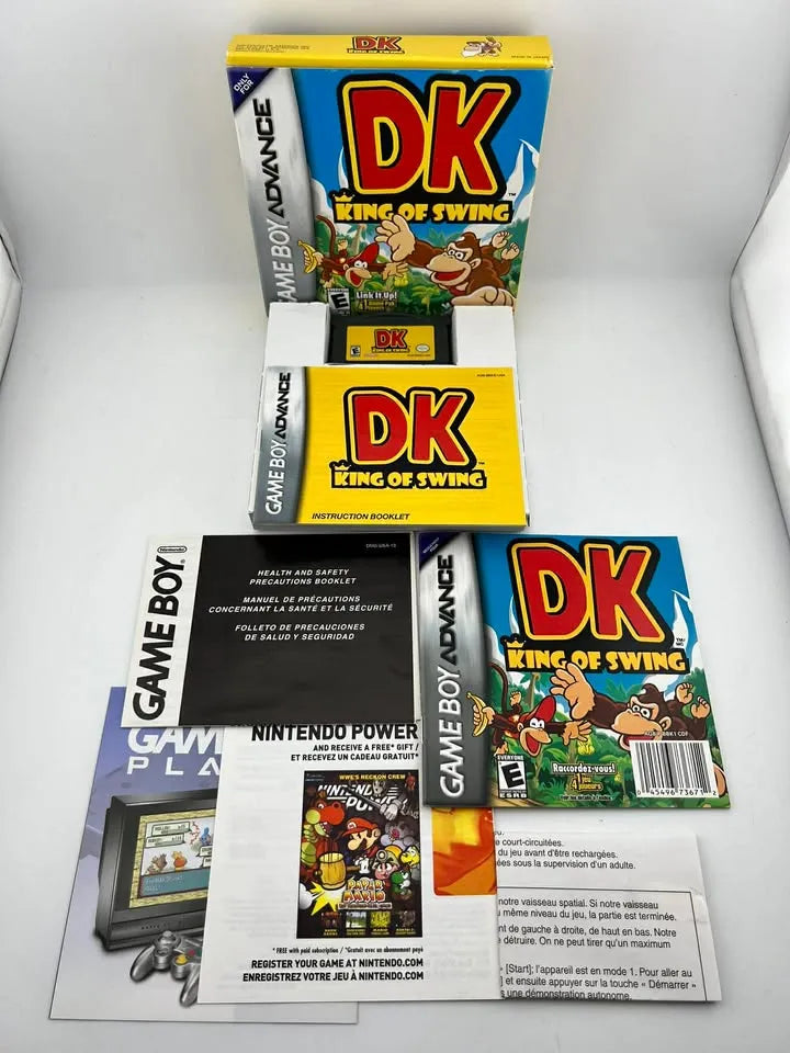 DK King of Swing Game Boy Advance GBA