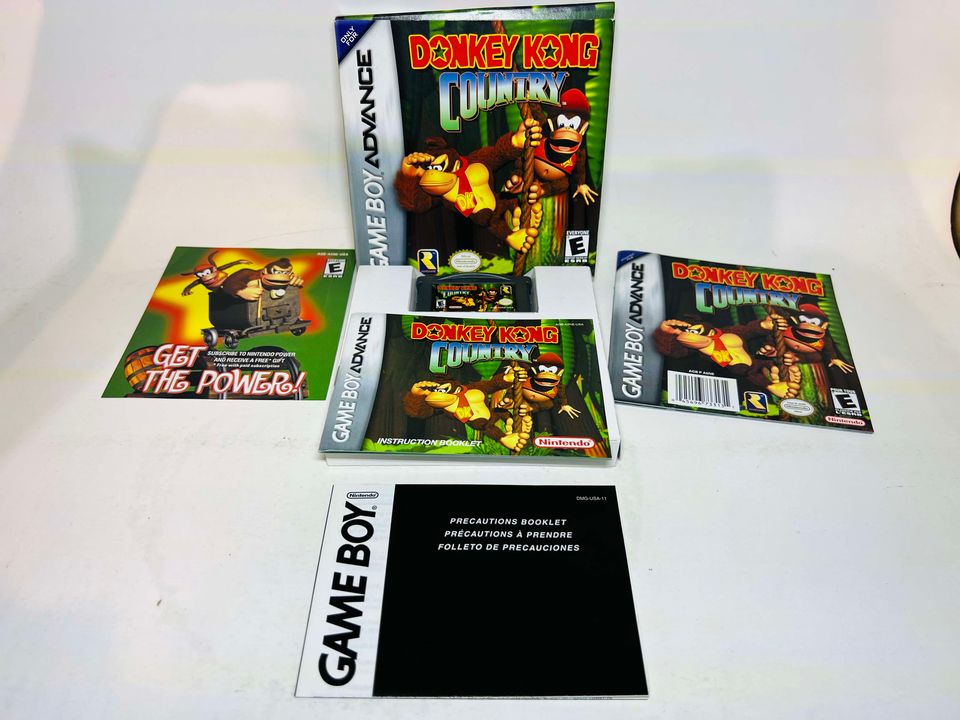 DONKEY KONG COUNTRY DKC EN BOITE GAME BOY ADVANCE GBA - jeux video game-x