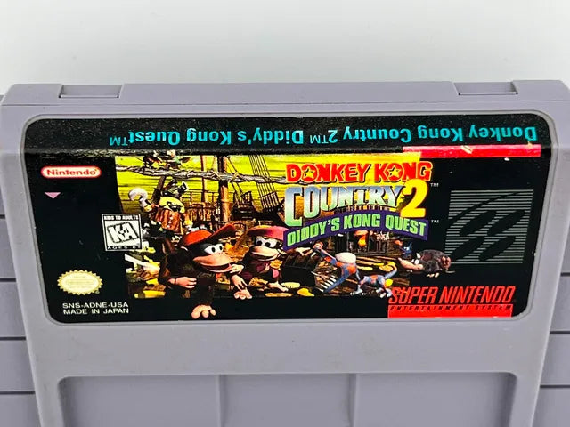 Donkey Kong Country 2 Super Nintendo Snes