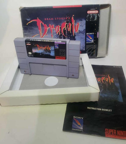 BRAM STOKER'S DRACULA EN BOITE SUPER NINTENDO SNES - jeux video game-x