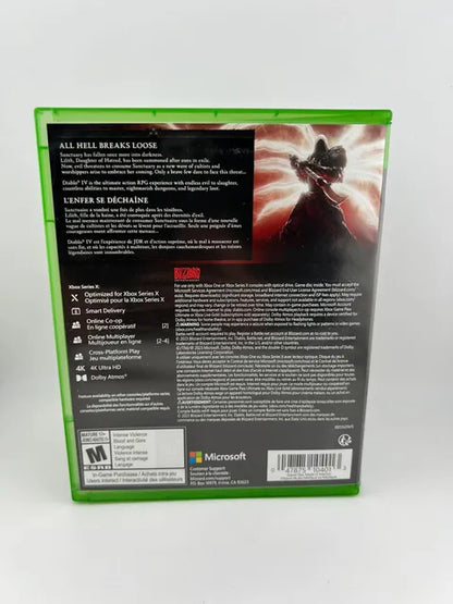 Diablo IV 4 Cross-Gen Bundle Xbox One Xone  / Xbox Series Xseries