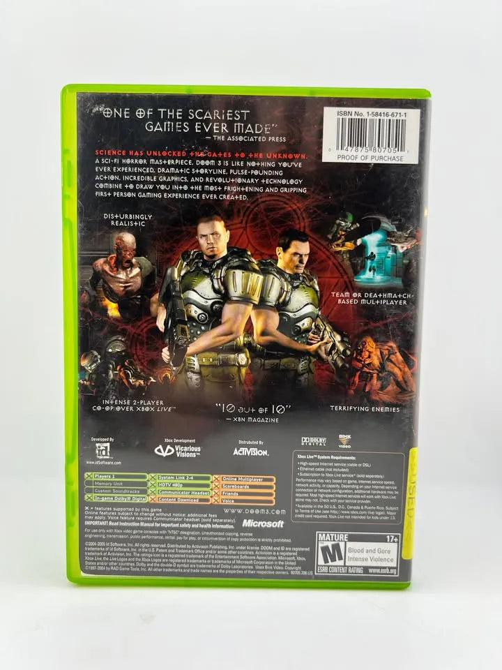 DOOM 3 XBOX
