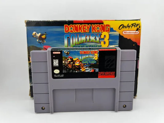 Donkey Kong Country 3 Super Nintendo Snes