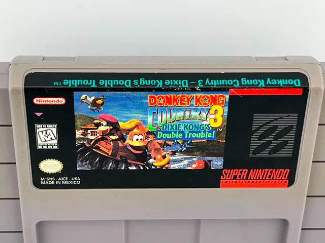 Donkey Kong Country 3 Super Nintendo Snes