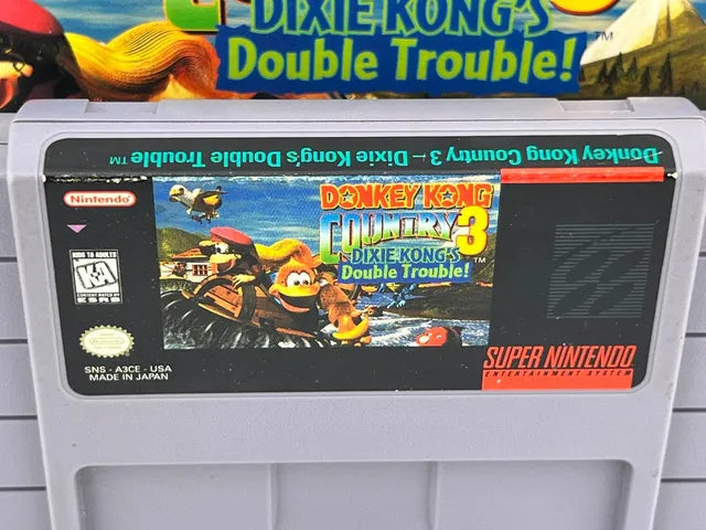 Donkey Kong Country 3 Super Nintendo Snes