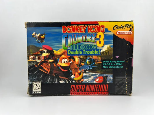 Donkey Kong Country 3 Super Nintendo Snes