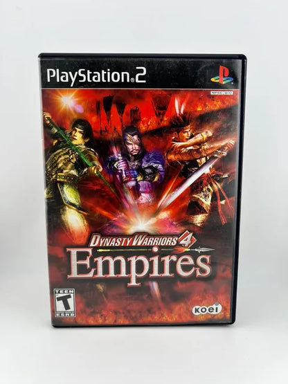 Dynasty Warriors 4 Empires Playstation 2 PS2