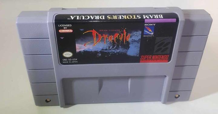 BRAM STOKER'S DRACULA EN BOITE SUPER NINTENDO SNES - jeux video game-x