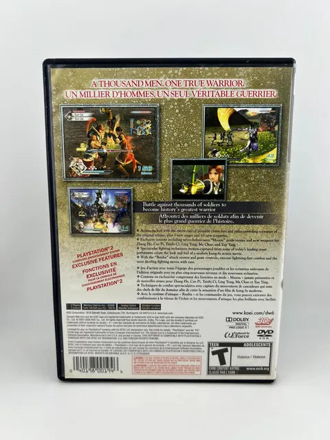 Dynasty Warriors 6 Playstation 2 PS2