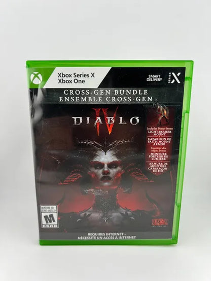 Diablo IV 4 Cross-Gen Bundle Xbox One Xone  / Xbox Series Xseries