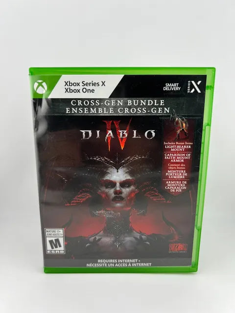 Diablo IV 4 Cross-Gen Bundle Xbox One Xone  / Xbox Series Xseries