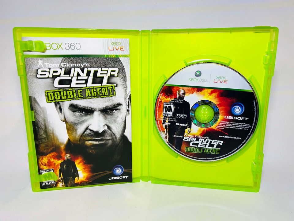 TOM CLANCY'S SPLINTER CELL: DOUBLE AGENT XBOX 360 X360 - jeux video game-x