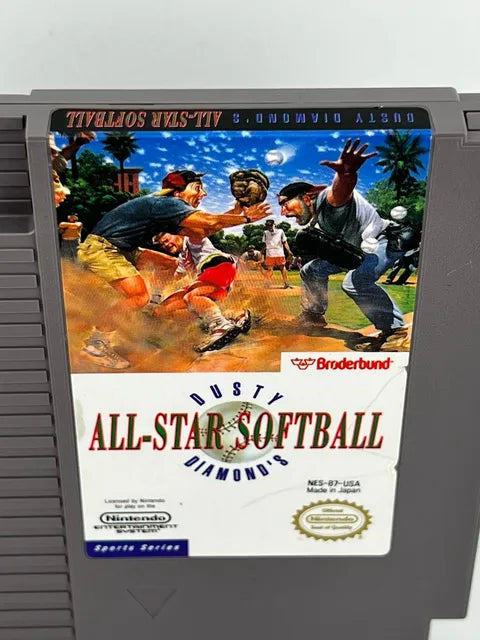 Dusty Diamond's All-Star Softball Nintendo Nes