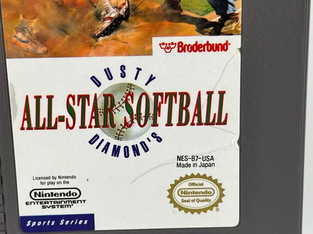 Dusty Diamond's All-Star Softball Nintendo Nes