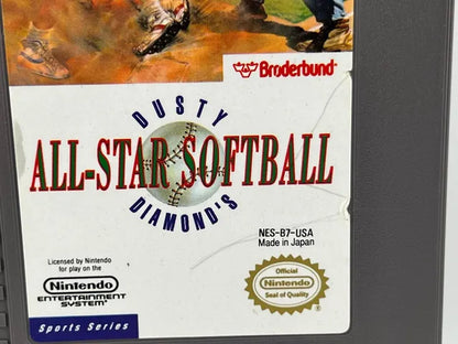 Dusty Diamond's All-Star Softball Nintendo Nes