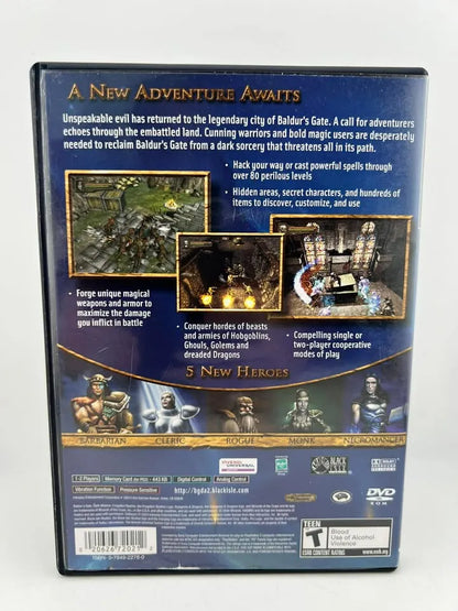 Baldur's Gate Dark Alliance II 2 Playstation 2 PS2
