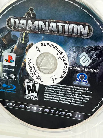 Damnation Playstation 3 PS3