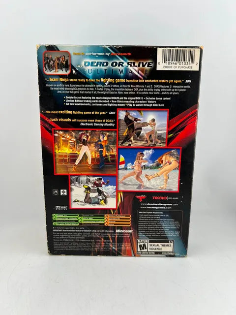 Dead Or Alive Ultimate Collector's Edition Xbox