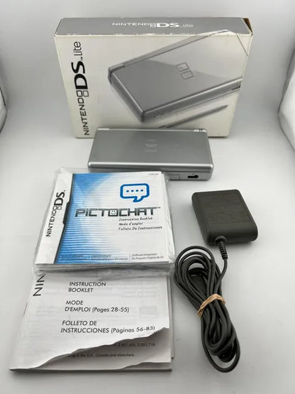 Console Nintendo DS Lite Argent Métallique