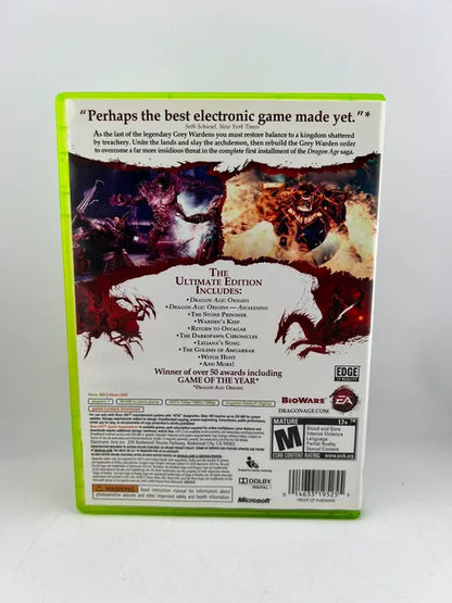 Dragon Age: Origins Ultimate Edition Xbox 360 X360