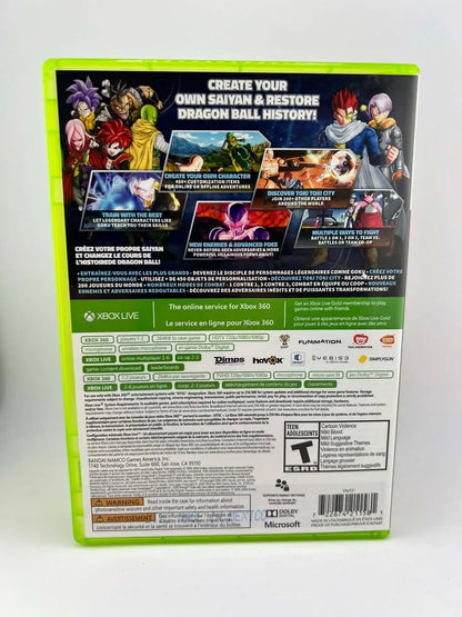 Dragon Ball Xenoverse Xbox 360 X360
