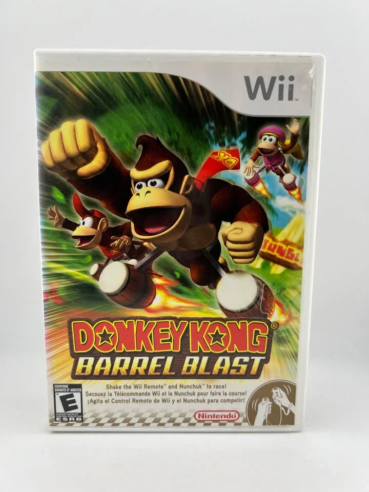 Donkey Kong Barrel Blast Nintendo Wii