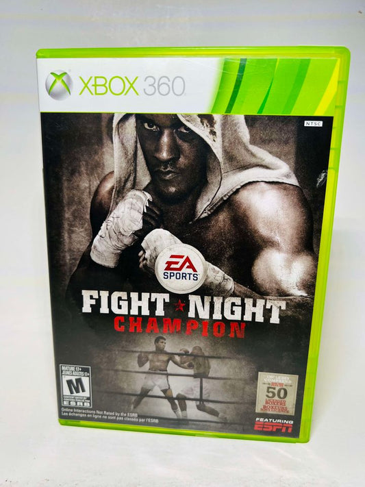 FIGHT NIGHT CHAMPION XBOX 360 X360 - jeux video game-x