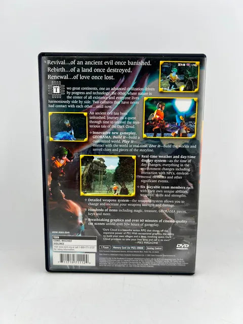 Dark Cloud Playstation 2 PS2