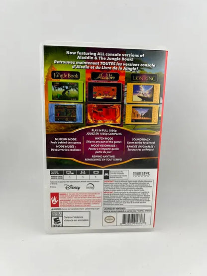 Disney Classic Games Collection: The Jungle Book, Aladdin, & The Lion King Nintendo Switch