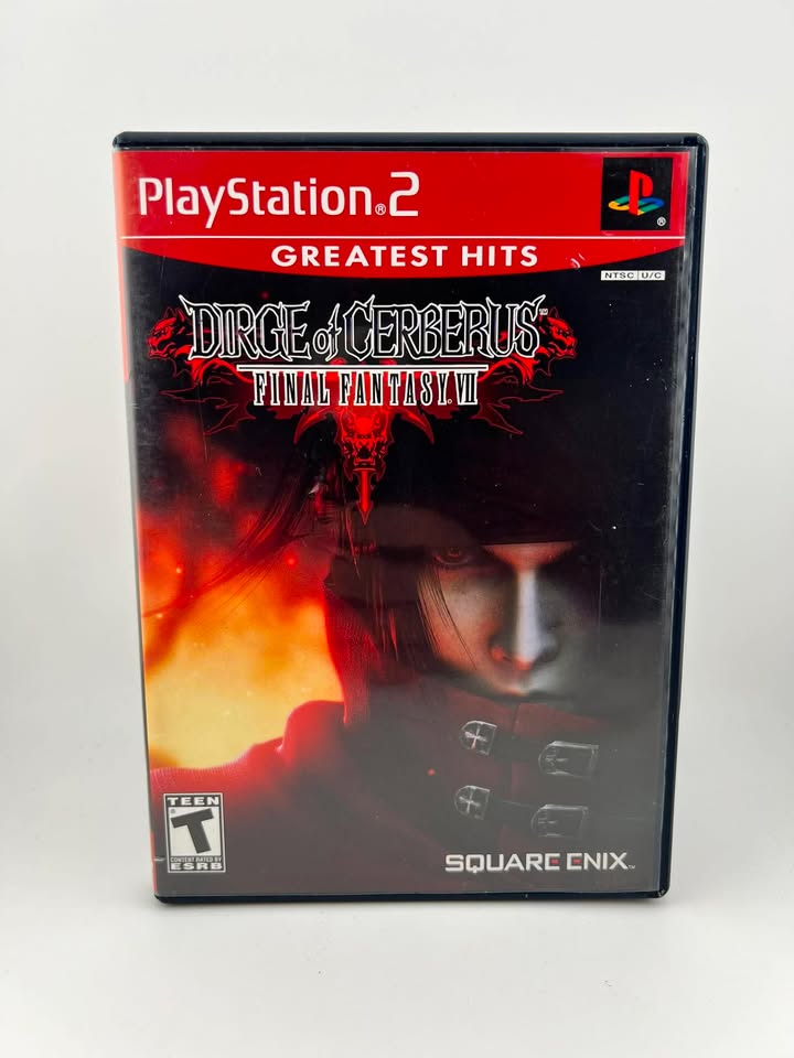 Final Fantasy VII 7 Dirge of Cerberus Greatest Hits Playstation 2 PS2