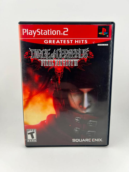 Final Fantasy VII 7 Dirge of Cerberus Greatest Hits Playstation 2 PS2