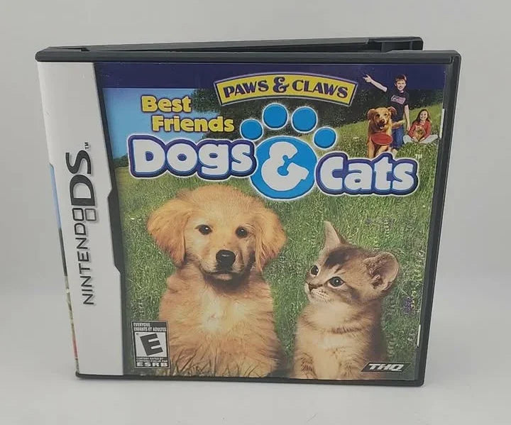 Paws and Claws Dogs and Cats Best Friends Nintendo DS